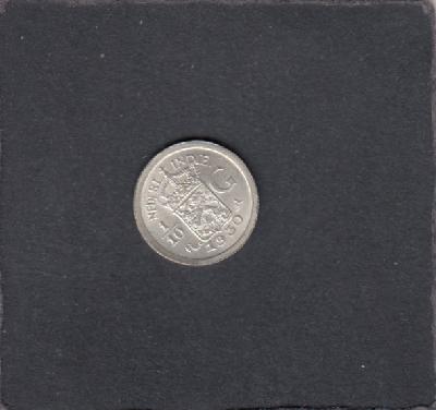 Beschrijving: 1/10 Gulden  